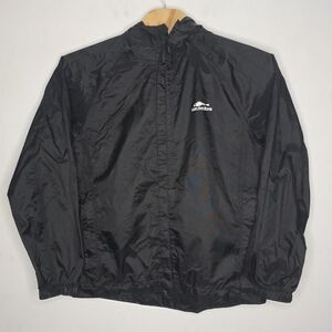Grundens Windbreaker Jacket Men’s XL Rain Shell Lightweight Black